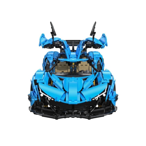 CaDA 1:8 Scale Hypercar Model Kit � Static Version Building Blocks Set, 3865 Pcs