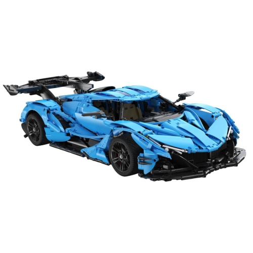 CaDA 1:8 Scale Hypercar Model Kit � Static Version Building Blocks Set, 3865 Pcs