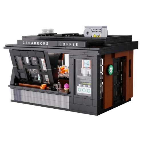 CaDA Street Coffee House 768 Pcs - Building Set for Adults & Teens