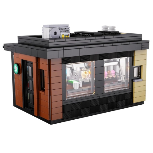 CaDA Street Coffee House 768 Pcs - Building Set for Adults & Teens