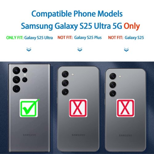 Defender – Étui pour Samsung Galaxy S25 Ultra 5G, robuste, antichoc, poussière, protection 3-en-1, protecteur protecteur robuste, protection pour