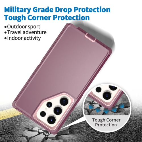 Defender – Étui pour Samsung Galaxy S25 Ultra 5G, robuste, antichoc, poussière, protection 3-en-1, protecteur protecteur robuste, protection pour