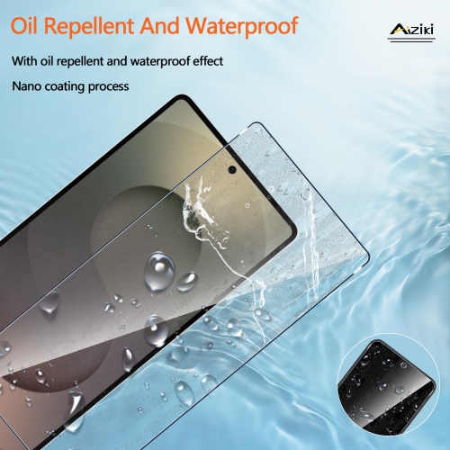 3+3 Pack for Samsung Galaxy S25 Ultra Screen Protector with Camera Lens Protector, HD Clear Tempered Glass, Anti Scratch, Case Friendly for Galaxy