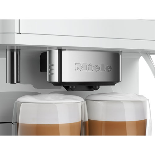 Miele CM 6160 Milk Perfection Countertop Coffee and Espresso Machine – Lotus White