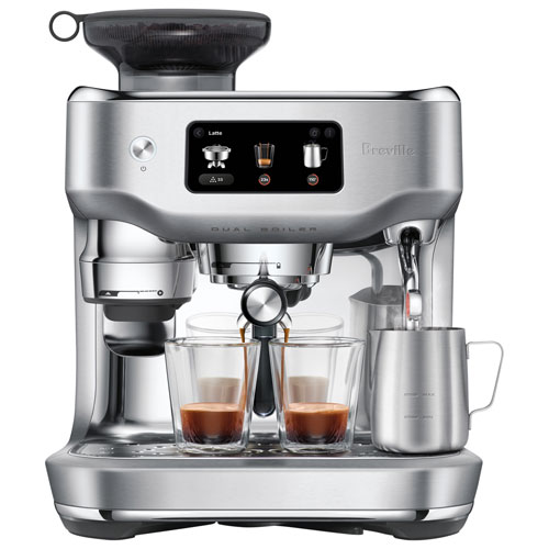 Machine à café The Oracle Dual Boiler de Breville - Acier inoxydable