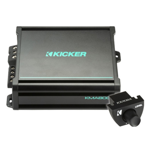 Kicker 48KMA8001 800W RMS Monoblock Marine Amplifier