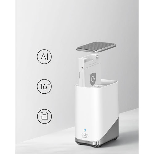 Caméra de surveillance sans fil d'extérieur 2K eufyCam E40 d'eufy avec station HomeBase