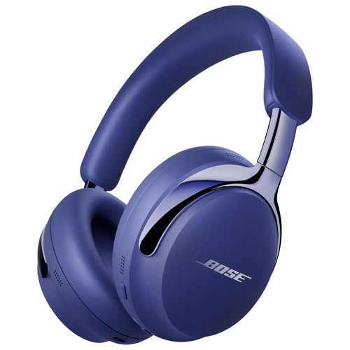 Casque d'écoute Bluetooth à suppression du bruit QuietComfort Ultra de Bose - Violet minuit