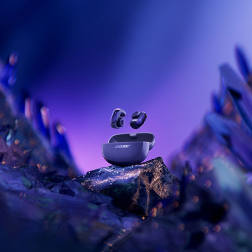 Écouteurs oreilles libres 100 % sans fil Ultra Open de Bose - Violet minuit