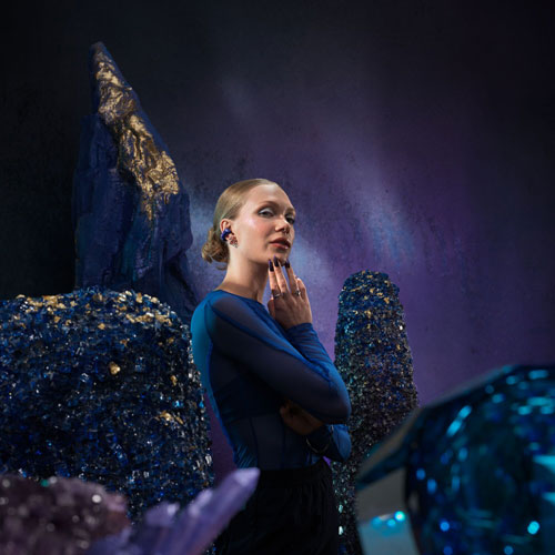 Écouteurs oreilles libres 100 % sans fil Ultra Open de Bose - Violet minuit