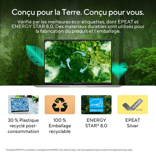 ASUS VivoBook 17.3" Laptop - Quiet Blue