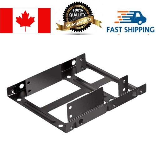 2x 2.5 inch SDD/HDD to 3.5 inch Drive Bay Mounting Bracket Kit