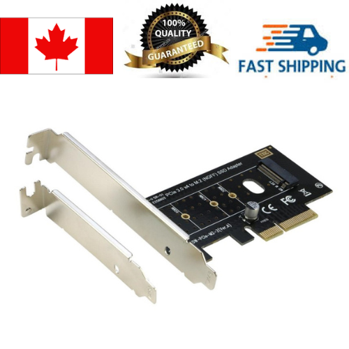 M.2 NGFF SSD to PCIE X1 Adapter M Key Interface Card