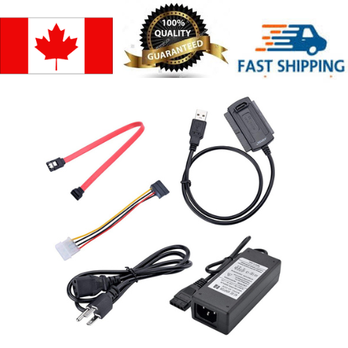 USB 2.0 to SATA/PATA/IDE Adapter Converter Cable for Hard Drive Disk