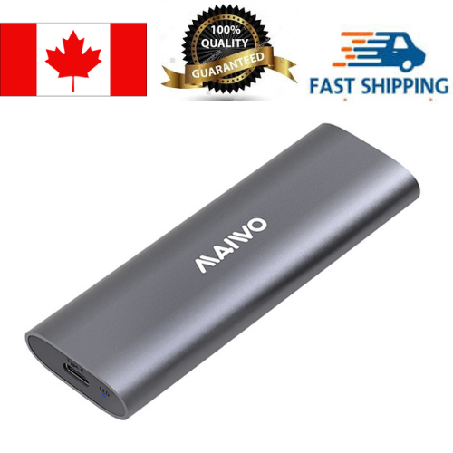 MAIWO  K1689 M.2 Dual Protocol, USB3.1 Gen2 Type-C Tool Free Enclosure for M.2 PCie Nvme/sata SSDs