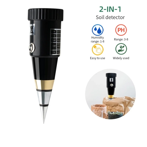Soil Moisture PH Meter Acidity Humidity Tester Metal Sensor Probe 3~8 ph No Battery Hygrometer for Planting Garden Tool