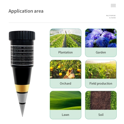 Soil Moisture PH Meter Acidity Humidity Tester Metal Sensor Probe 3~8 ph No Battery Hygrometer for Planting Garden Tool