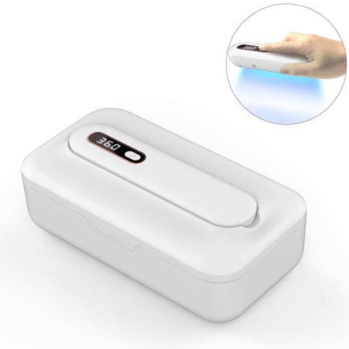 UV Sterilizer Box, Ozone Sterilization Box Multifunctional with Sterilization Light for Sterilizing Cell Phones, Cosmetics Cleaning Tools, Underwear