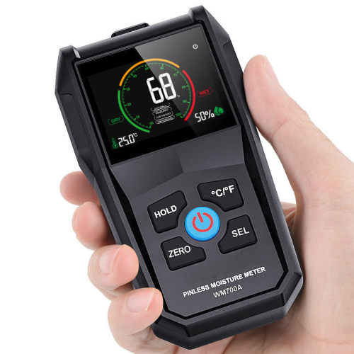 Pinless Moisture Meter,Wood Moisturer Meter for Non-Destructive Moisture Tester