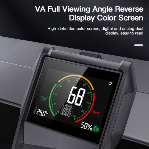 Pinless Moisture Meter,Wood Moisturer Meter for Non-Destructive Moisture Tester