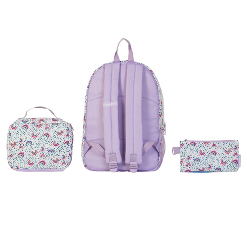 Skechers 365 Utility Backpack Set– School Backpack Set for Kids, Book Bag for School, includes Back Pack, Lunch Bag & Pencil Case.