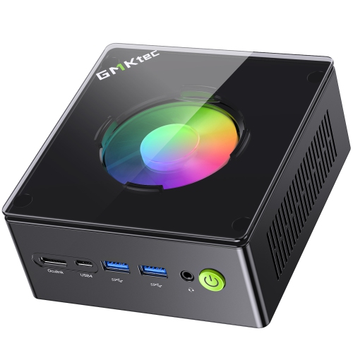 GMKtec K11 Gaming Mini PC, AMD Ryzen 9 8945HS(8C/16T, Up to 5.2GHz), 64GB DDR5 RAM 1TB SSD, Mini Desktop Computer, HDMI/Oculink/DisplayPort/USB4*2