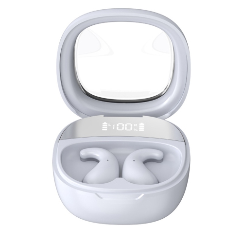 Mini Bluetooth Headphones Wireless Sleep Sports Game Invisible HIFI Headphones Suitable for Apple Huawei Android - White