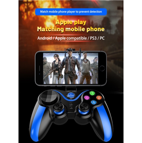 Wireless direct connection Bluetooth mobile phone controller six-axis gyroscope vibration-free game controller, suitable for PC, Apple mobile phone,