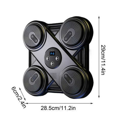 Musical Boxing Machine with Bluetooth for Kids, Wall Mounted Musical Boxing Target,