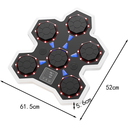 Music Boxing Machine, boxe mural - 9 modes, entraîneur musical Bluetooth intelligent