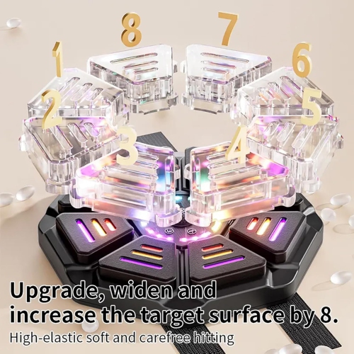 Music boxing machine with bluetooth, music boxing machine with parent-child boxing gloves, wall-mounted boxing trainer