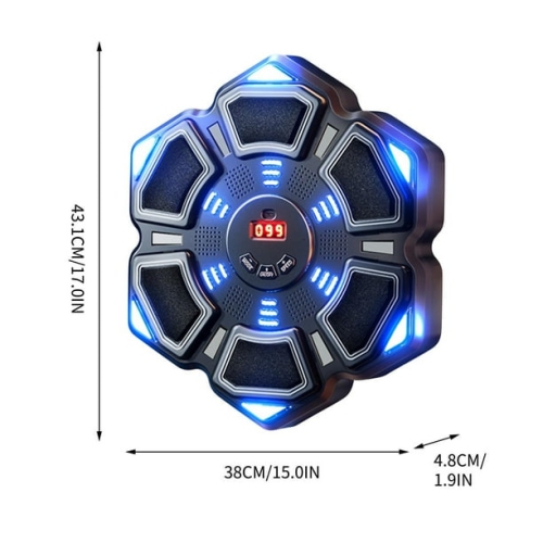 Children's music boxing toys, home bluetooth smart boxing sports training, electronic stress reliever