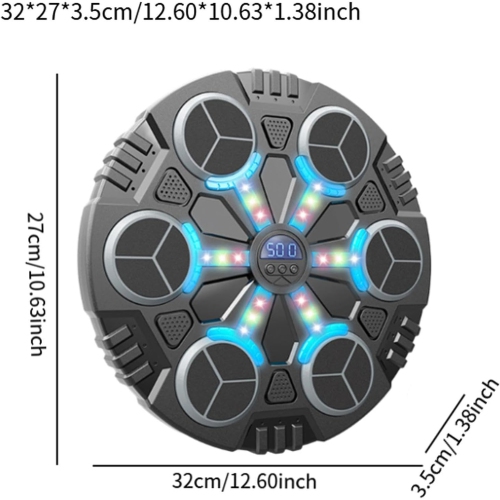 Music Boxing Machine Smart Boxing Training Machine USB Rechargeable