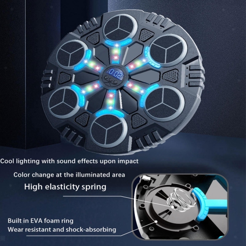 Music Boxing Machine Smart Boxing Training Machine USB Rechargeable