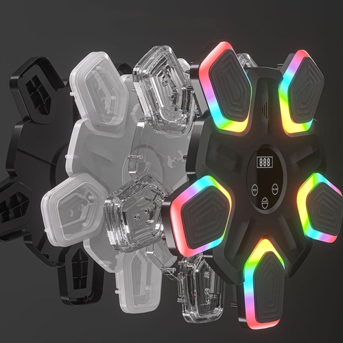 Smart Music Boxing Machine Adult/Children Sports Fitness Boxing Trainer Home Use, With Parent-Child Gloves