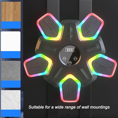 Smart Music Boxing Machine Adult/Children Sports Fitness Boxing Trainer Home Use, With Parent-Child Gloves