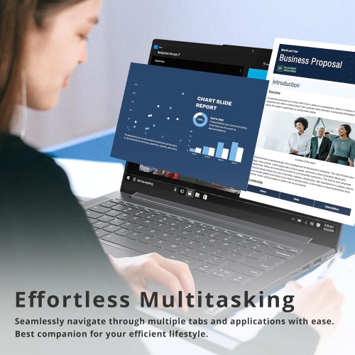 Refurbished - Lenovo IdeaPad Slim 7 14" FHD Laptop, Intel i7-1165G7, 512GB SSD, 8GB RAM, Intel Iris Xe Graphics, Backlit Keyboard, Win 10 Home, Slate