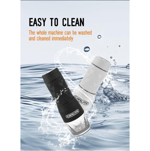 Portable Coffee Maker,3 in 1 Manual Espresso Machine, Original Capsule, DG Pods & Ground Coffee,Suitable for Hiking,Fishing,Camping,Backpacking or