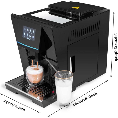 Machine à espresso de bureau, cafetières intelligentes programmables, cafetières automatiques pour la maison, pour les bureaux, les bars et les cafés