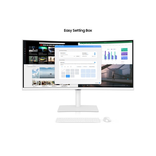 Samsung ViewFinity S65TC 34" 1440p HDR 100 Hz Curved Ultrawide Monitor