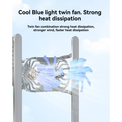 Laptop stand, aluminum alloy foldable lifting tablet computer heightening, stand desktop computer heat dissipation stand - gray