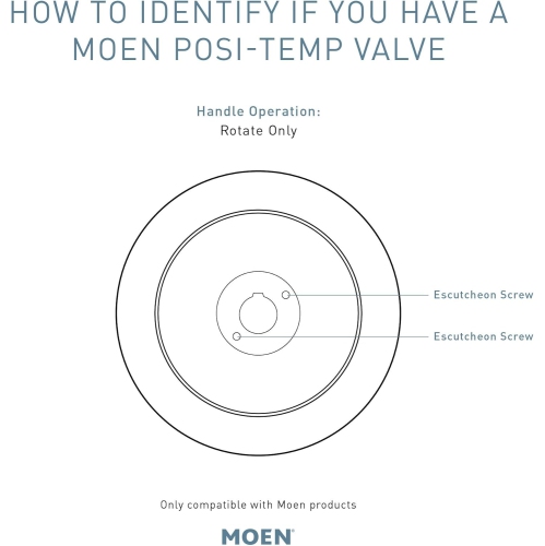 Moen T2233EPORB EVA Tub and Shower Faucet Trim with Eco-Performance Rainshower, Valve Required