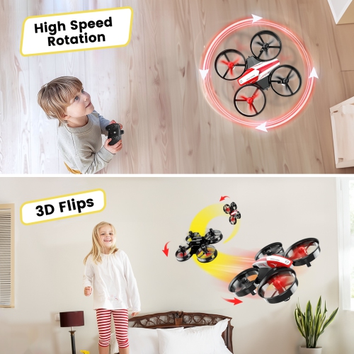 Holy Stone HS210 Mini Drone Under 249g for Kids and Beginners RC Nano Quadcopter Indoor Small Helicopter Plane with Auto Hovering, 3D Flip, Great