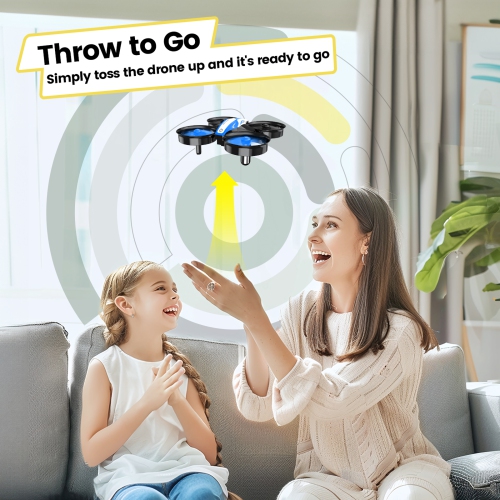 Holy Stone HS210 Mini Drone Under 249g for Kids and Beginners RC Nano Quadcopter Indoor Small Helicopter Plane with Auto Hovering, 3D Flip, Great