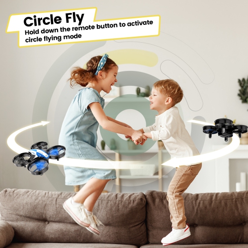 Holy Stone HS210 Mini Drone Under 249g for Kids and Beginners RC Nano Quadcopter Indoor Small Helicopter Plane with Auto Hovering, 3D Flip, Great