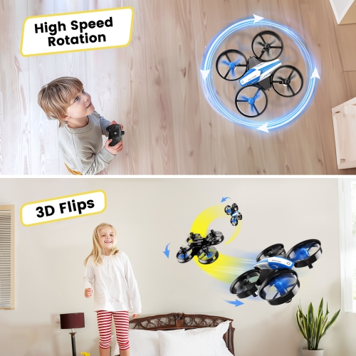 Holy Stone HS210 Mini Drone Under 249g for Kids and Beginners RC Nano Quadcopter Indoor Small Helicopter Plane with Auto Hovering, 3D Flip, Great