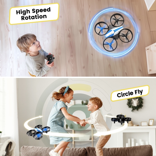 Holy Stone HS210 Mini Drone Under 249g for Kids and Beginners RC Nano Quadcopter Indoor Small Helicopter Plane with Auto Hovering, 3D Flip, Great