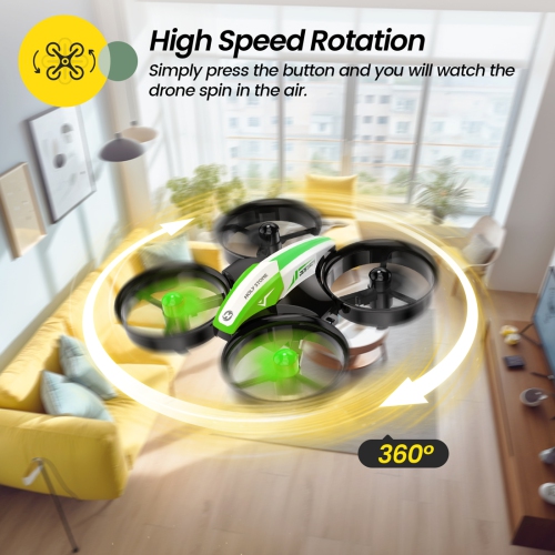 Holy Stone HS210 Mini Drone Under 249g for Kids and Beginners RC Nano Quadcopter Indoor Small Helicopter Plane with Auto Hovering, 3D Flip, Great