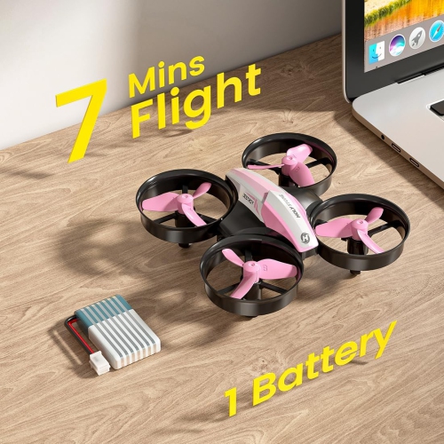 Holy Stone HS210 Mini Drone Under 249g for Kids and Beginners RC Nano Quadcopter Indoor Small Helicopter Plane with Auto Hovering, 3D Flip, Great