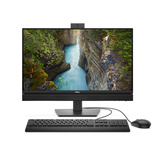 Dell Pro Qc24250 23.8" All-In-One PC with Intel® Core™ Ultra 7-265 Processor, 256GB SSD, 16 GB RAM, Intel® Graphics, Windows 11 Pro - Platinum Silver